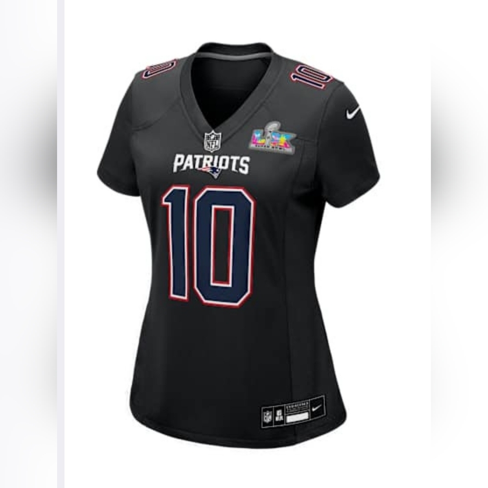 NIKE Drake Maye New England Patriots Super Bowl LX Jersey - Size XXL